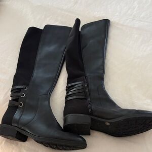 Vince Camuto Black Over the Knee Boots